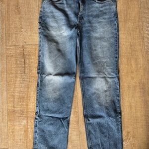 J. Crew Women's Blue Straight Leg Jeans